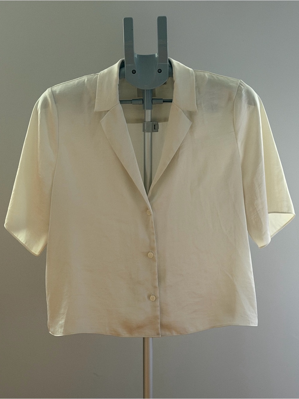 Wilfred by Aritzia Women’s White Short Sleeve Blouse – Size M - Picture 3 of 8